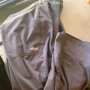 Grays anatomy gray medium tall scrub pants